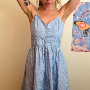 Blue Midi Dress